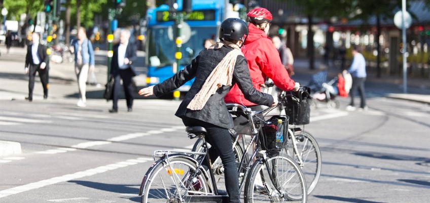 Cyklister i trafik